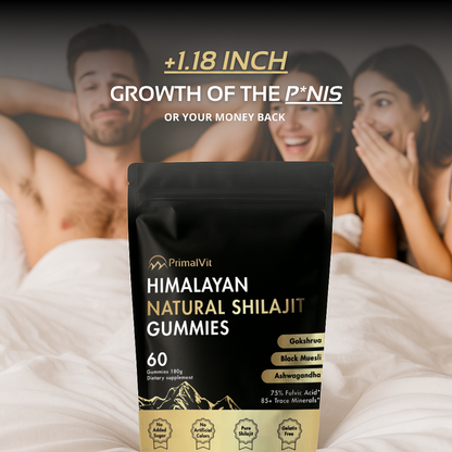 PrimalVit™ Pure Himalayan Shilajit Gummies For Men