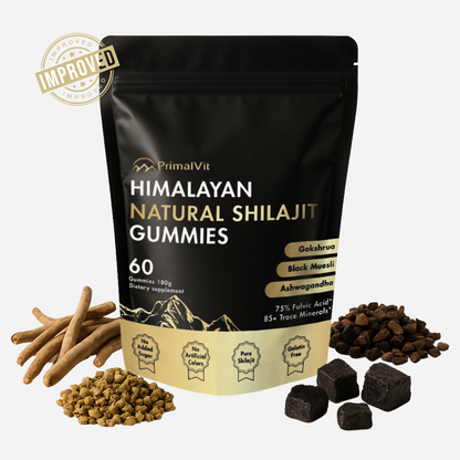 PrimalVit™ Pure Himalayan Shilajit Gummies For Men
